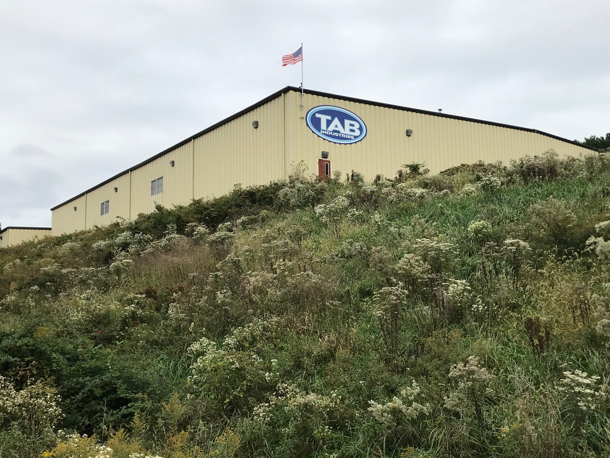 TAB Industries Facility Exterior, Reading, PA