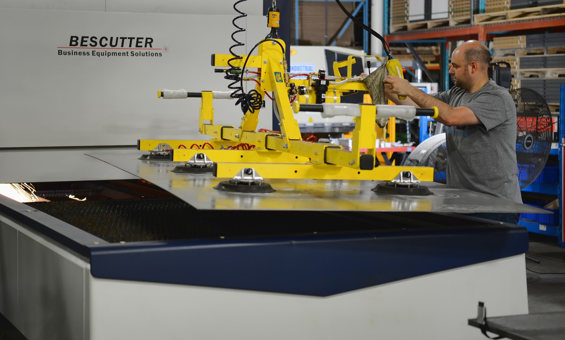Laser Cutting at TAB Industries