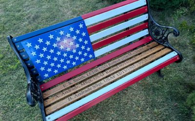Metal Fabricator Helps Custom Bench Manufacturer Honor First Responders, U.S. Military Service Personnel